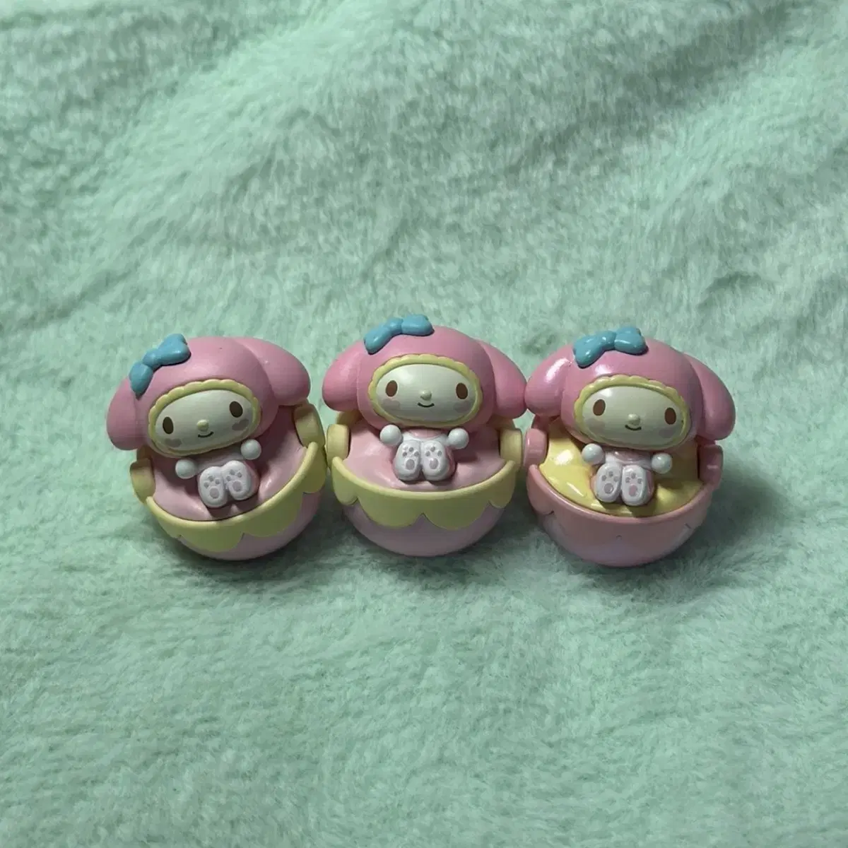 My Melody Cradle Figures Common2 Rare1 sells