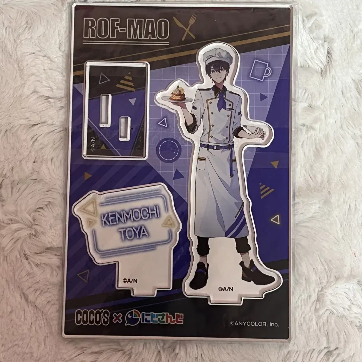 NIJISANJI Kenmochi Touya Cocos acrylic unsealed Exhibits