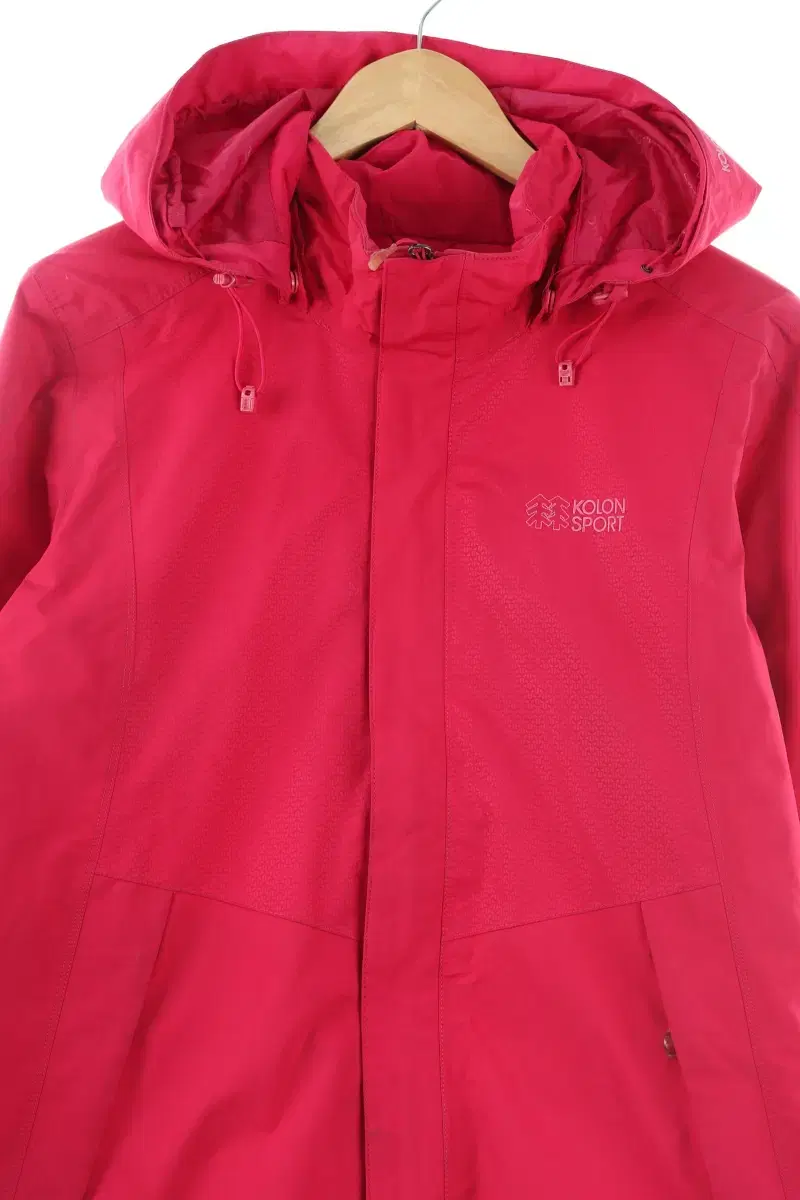 (L) Kolon Sports Zip-up Windbreaker Jacket Pink Gore-Tex-FCD0