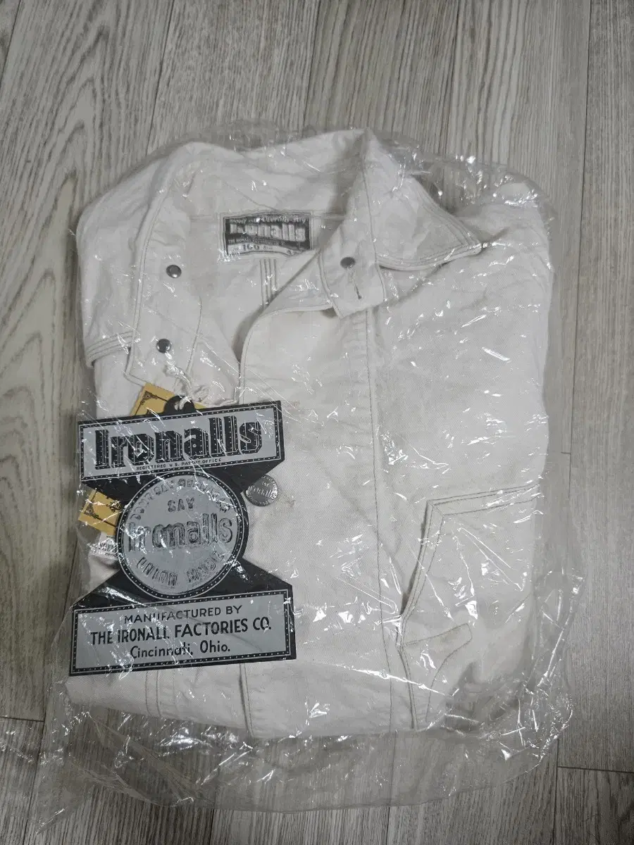 freewheelers ironaws lot100 jacket raw white 42