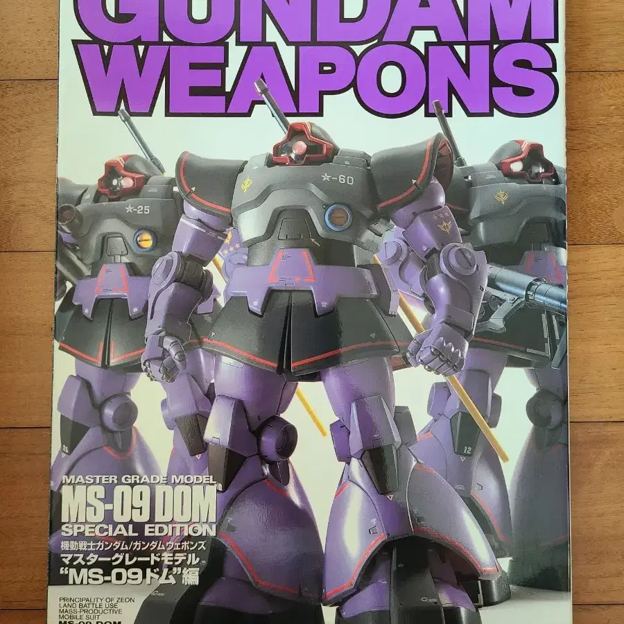 일본원서 GUNDAM WEAPONS 건담 웨폰즈DOM