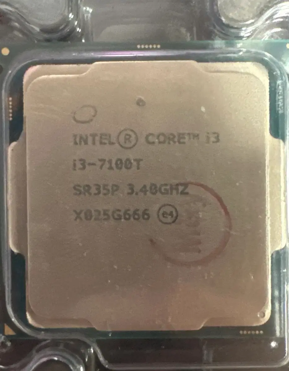 인텔 i3 7100T CPU