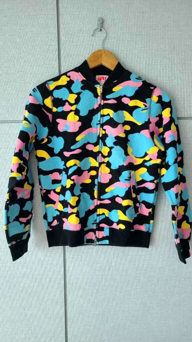 [S]Vape Candy Camo Sweat Varsity Jacket