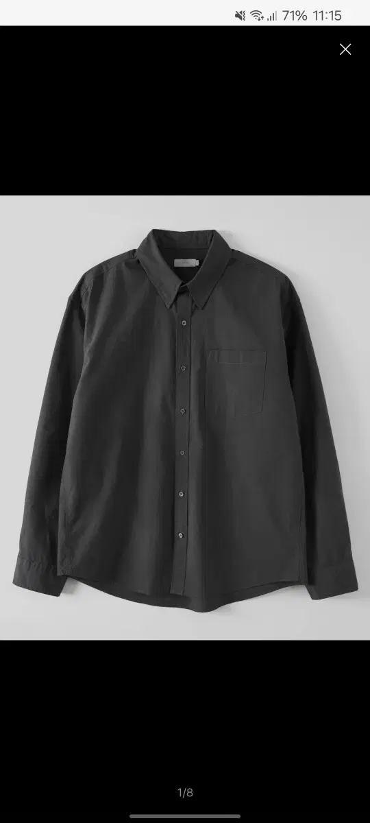 Moisture-wicking All-Day Comfy 60-Style Shirt Deep Charcoal