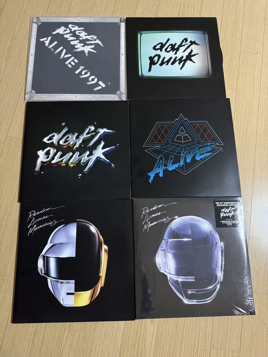 Daft Punk LP 전집