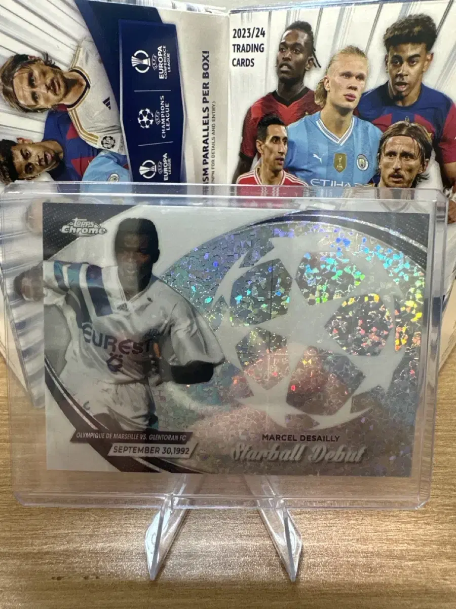 Topps Chrome DeSai Starball Debut Football Kard