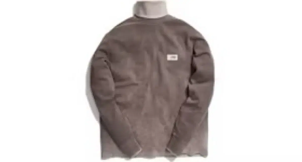 [L] Kith Crystal Wash Turtleneck Cinder