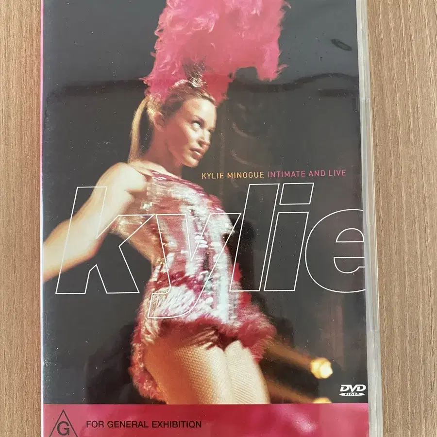 DVD 팝송 Kylie 1disk