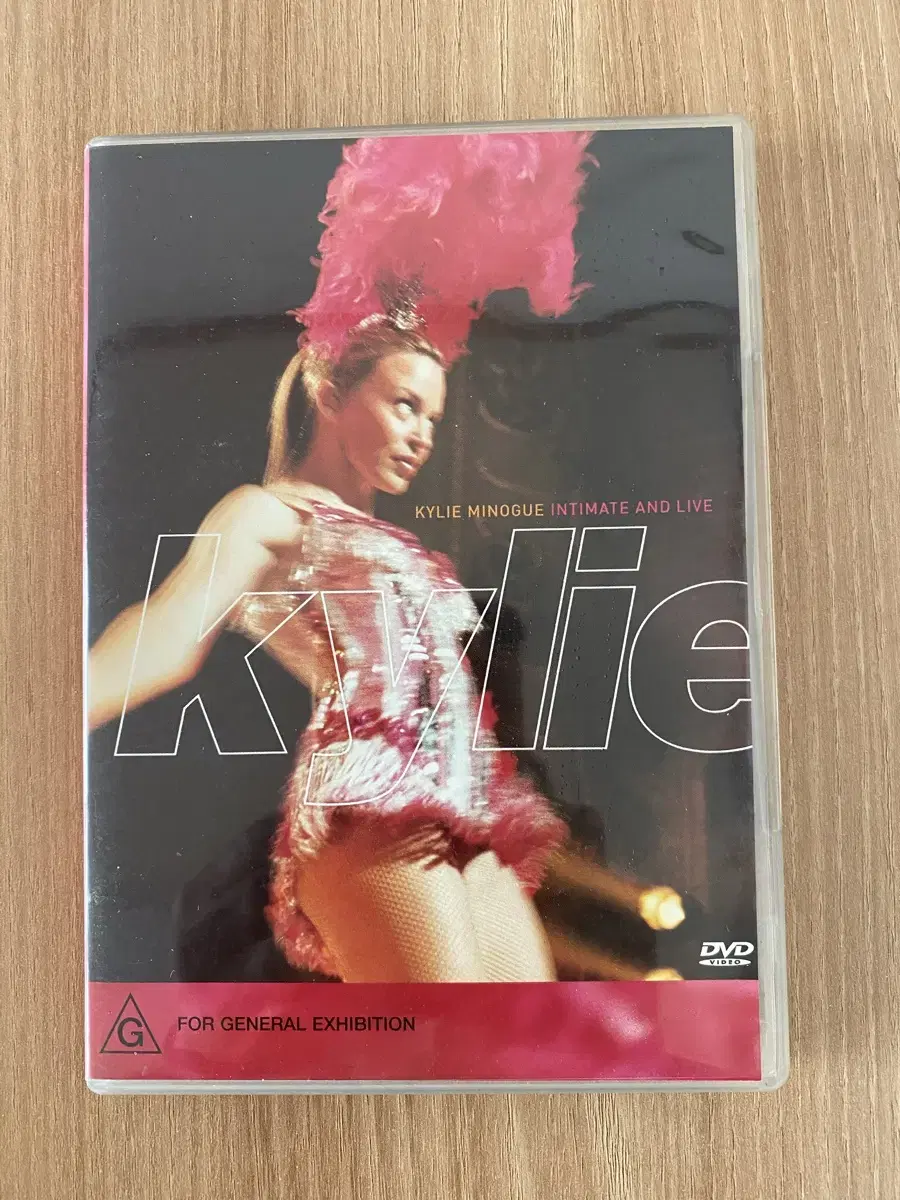 DVD 팝송 Kylie 1disk