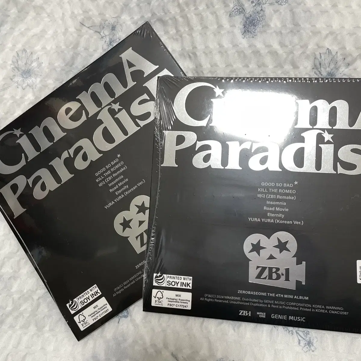 ZB1 zerobaseone Cinemaparadise sealed Albums