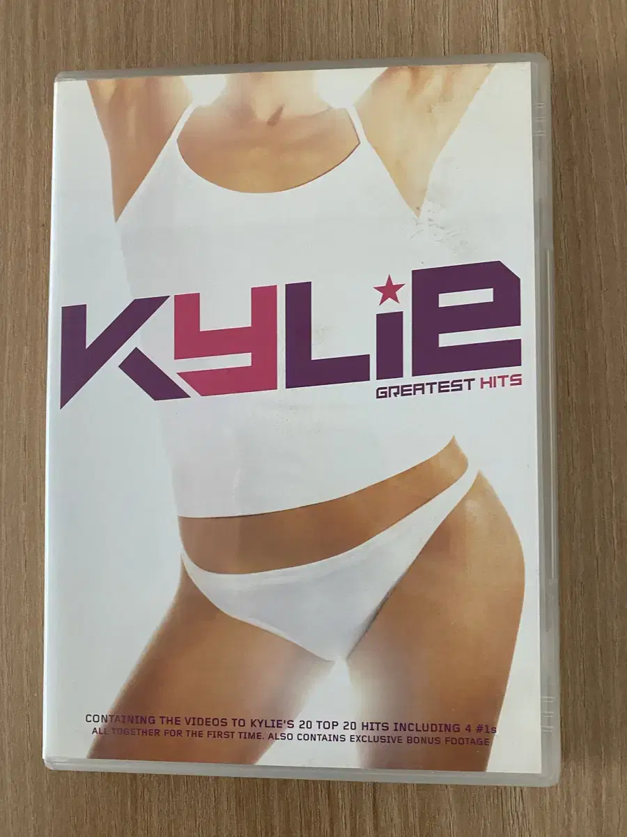 DVD 팝송 Kylie  1disk