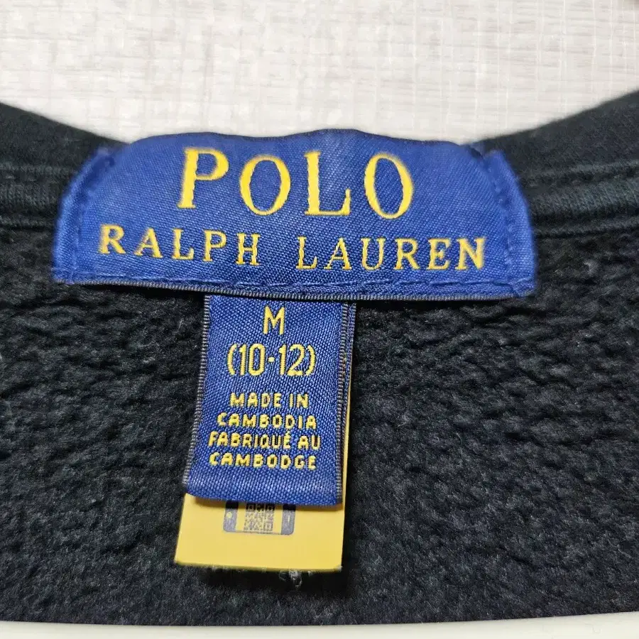 POLO 기모 아동후드 티셔츠