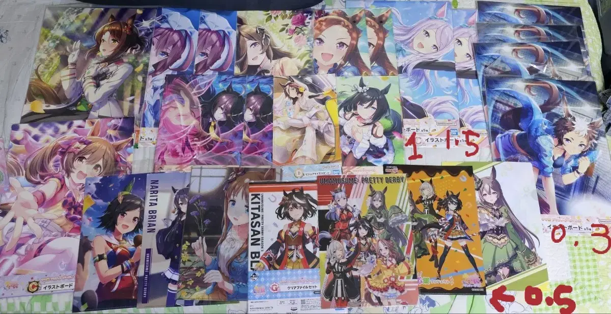 Umamusume A3 board, clear file