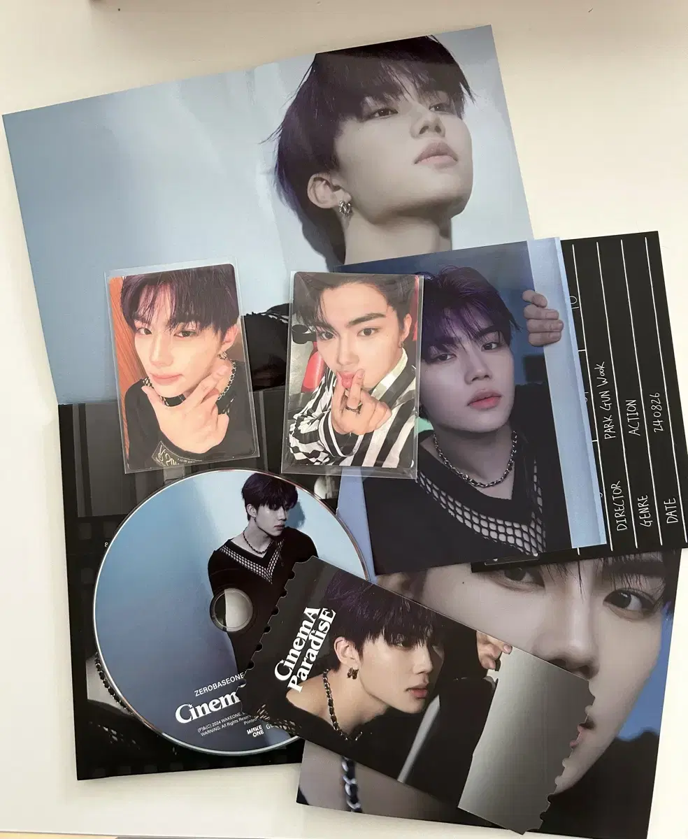 ZEROBASEONE Vol. 4 digipack park gunwook (unsealed album)