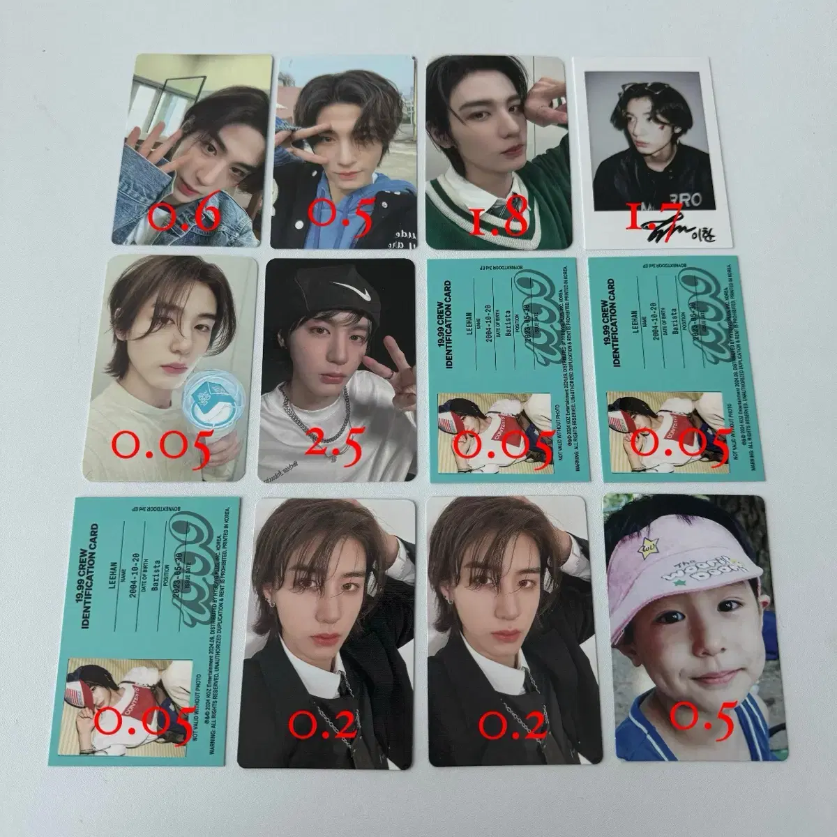 boynextdoor leehan photocard wts who demamu lightstick broadcast 19.99 albums