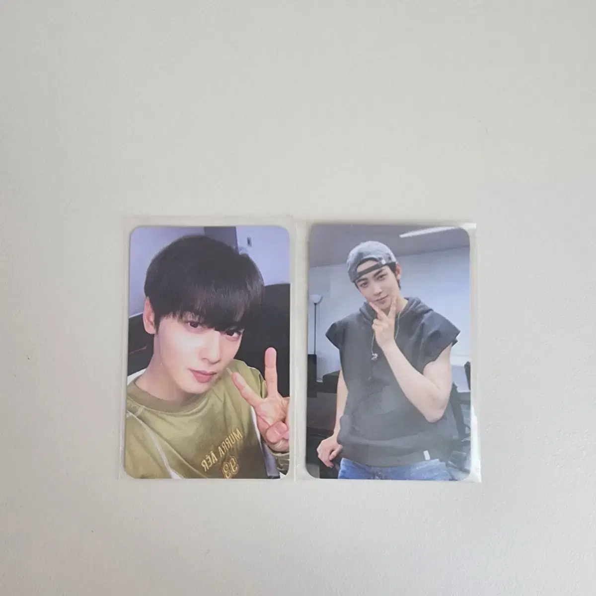 Cha Eunwoo Angcon Entrance Photo Card