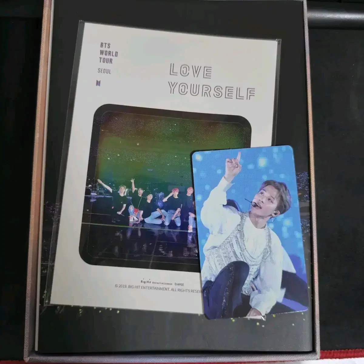 방탄소년단 서울 럽셀콘 디비디 지민 포카 포스터 삽니다 DVD 지민 포카