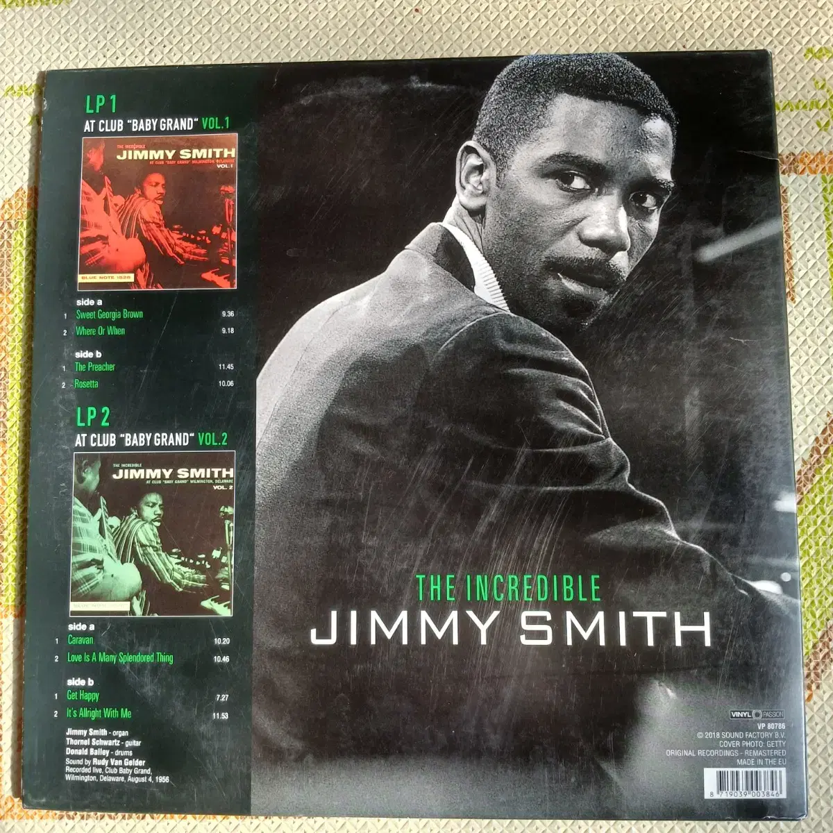 Lp중고 JIMMY SMITH - THE INCREDIBLE 2LP 음반