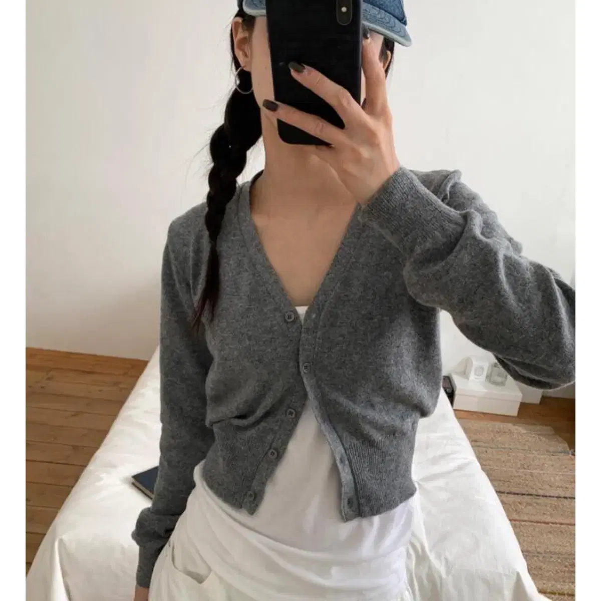 릿킴 DAILY CASHMERE CARDIGAN