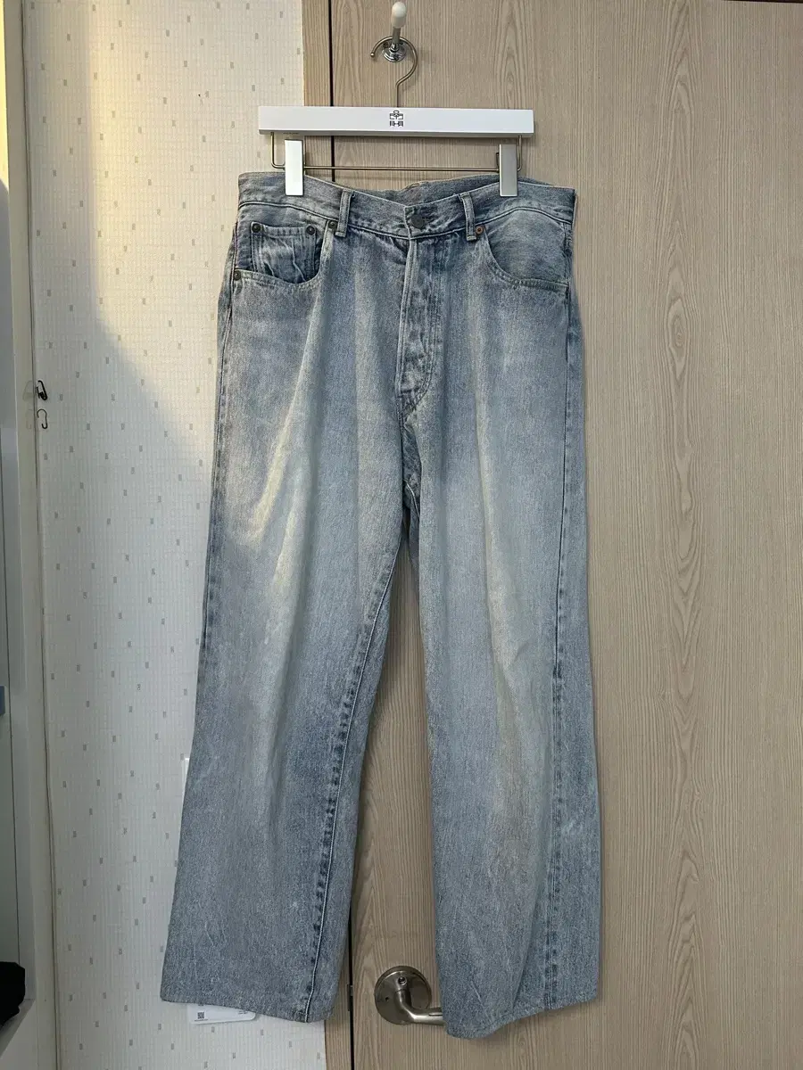 Komori 5P Bleached Denim 22AW 1 Size