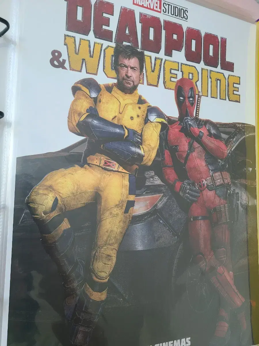 Full set of Deadpool and Wolverine posters + swag sticker 