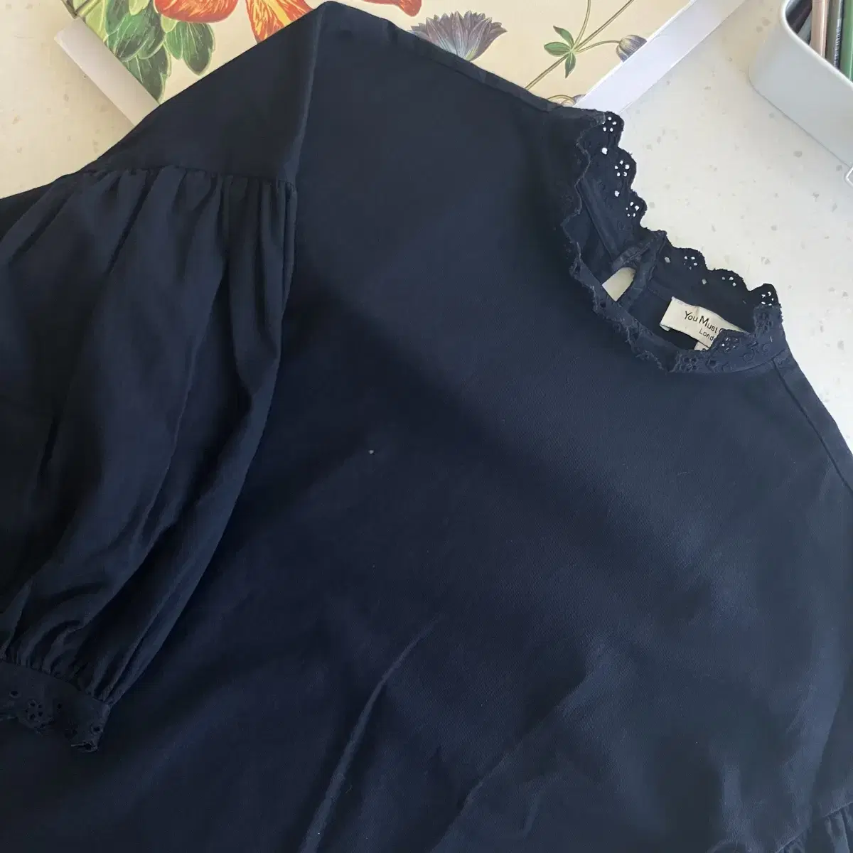 YMC navy blouse