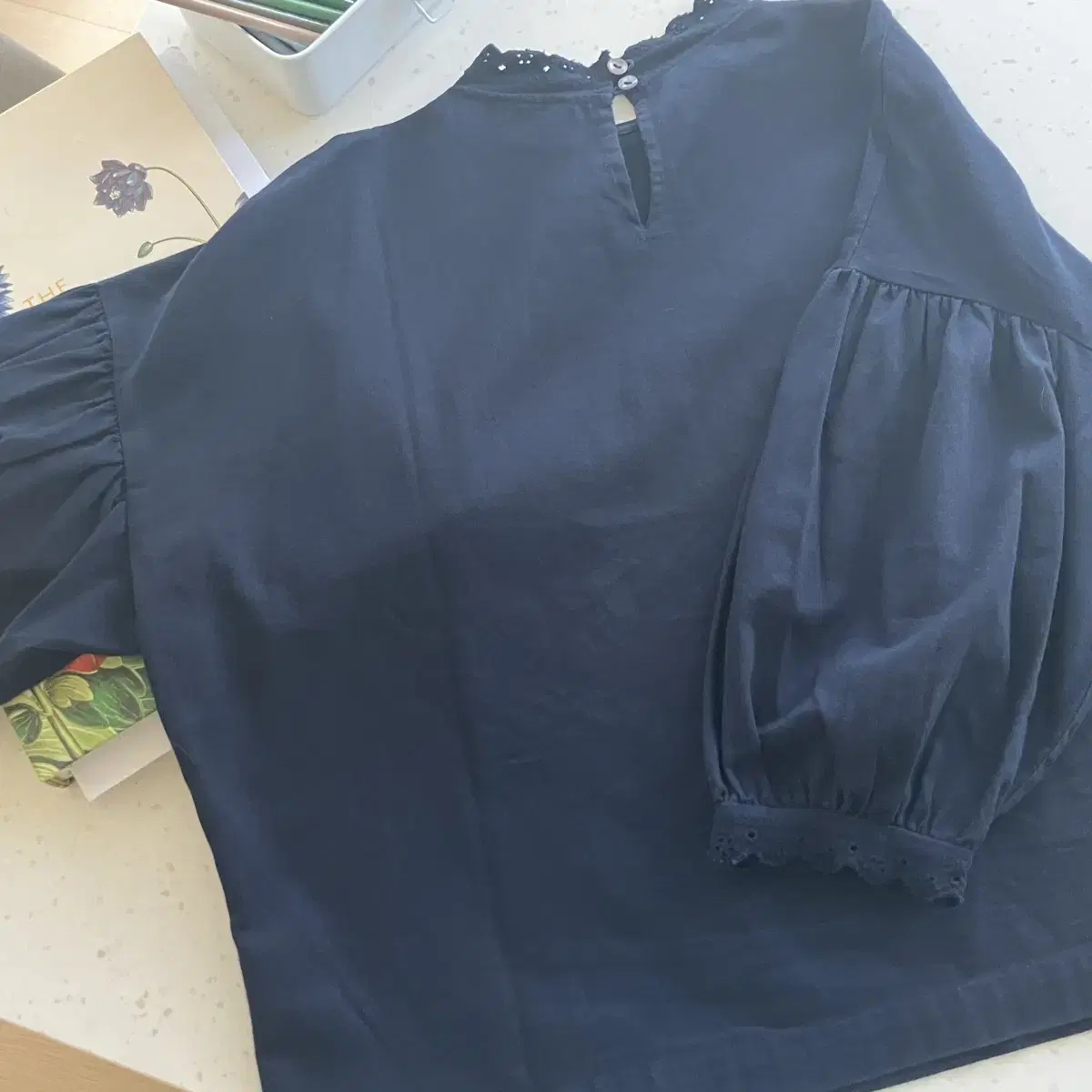 YMC navy blouse