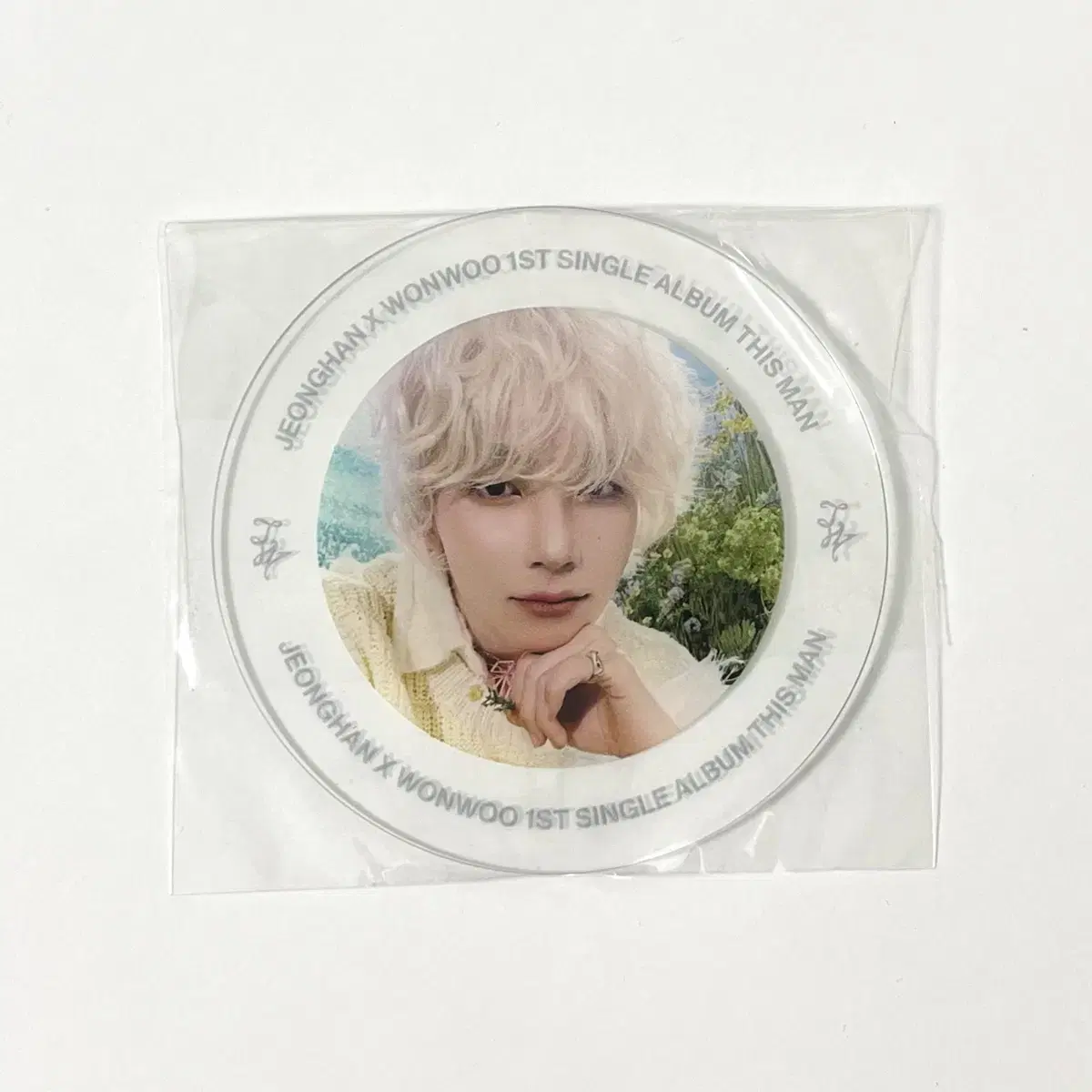 Seventeen jeonghan wts Disman Cup Coaster