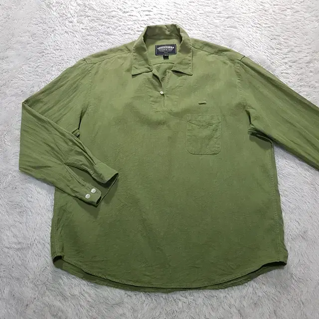 Size 105) Prismeworks Overfit Linen Shirt