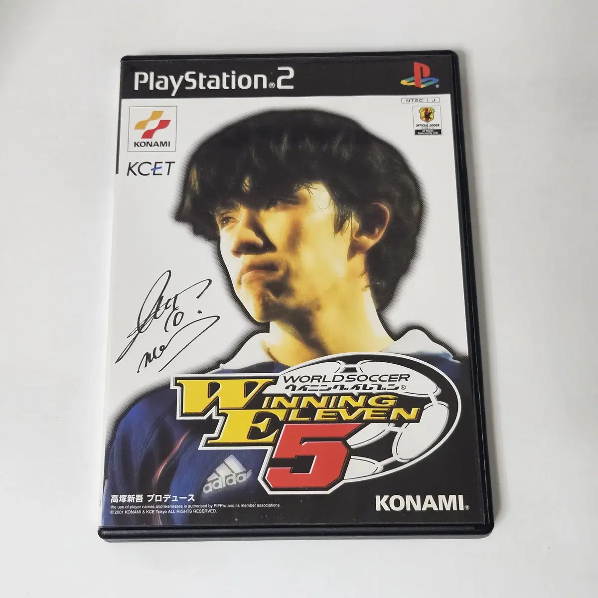 [중고] PS2 위닝 일레븐 5 일판 플스2