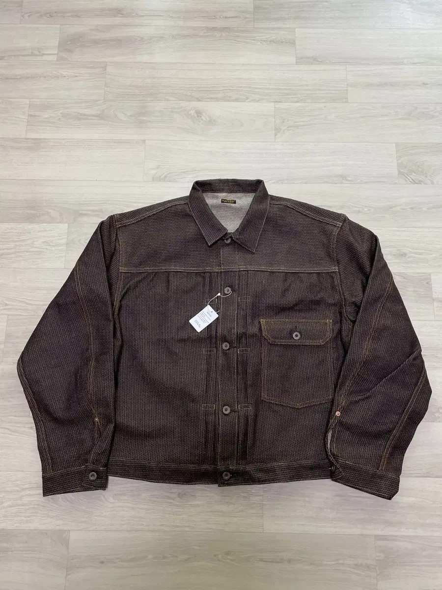 Capital Century Denim Jacket NO5 Brown Size 6 for sale