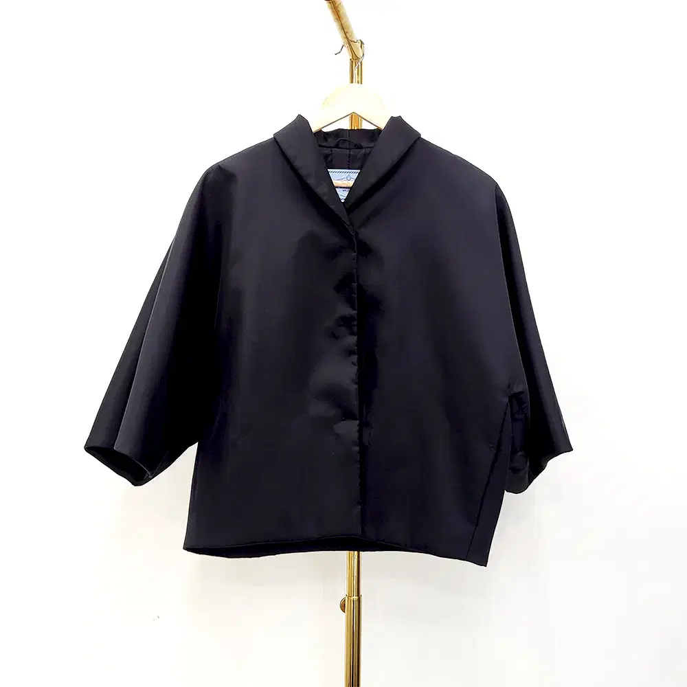 [40]Prada Rina nylon bloom jacket for women