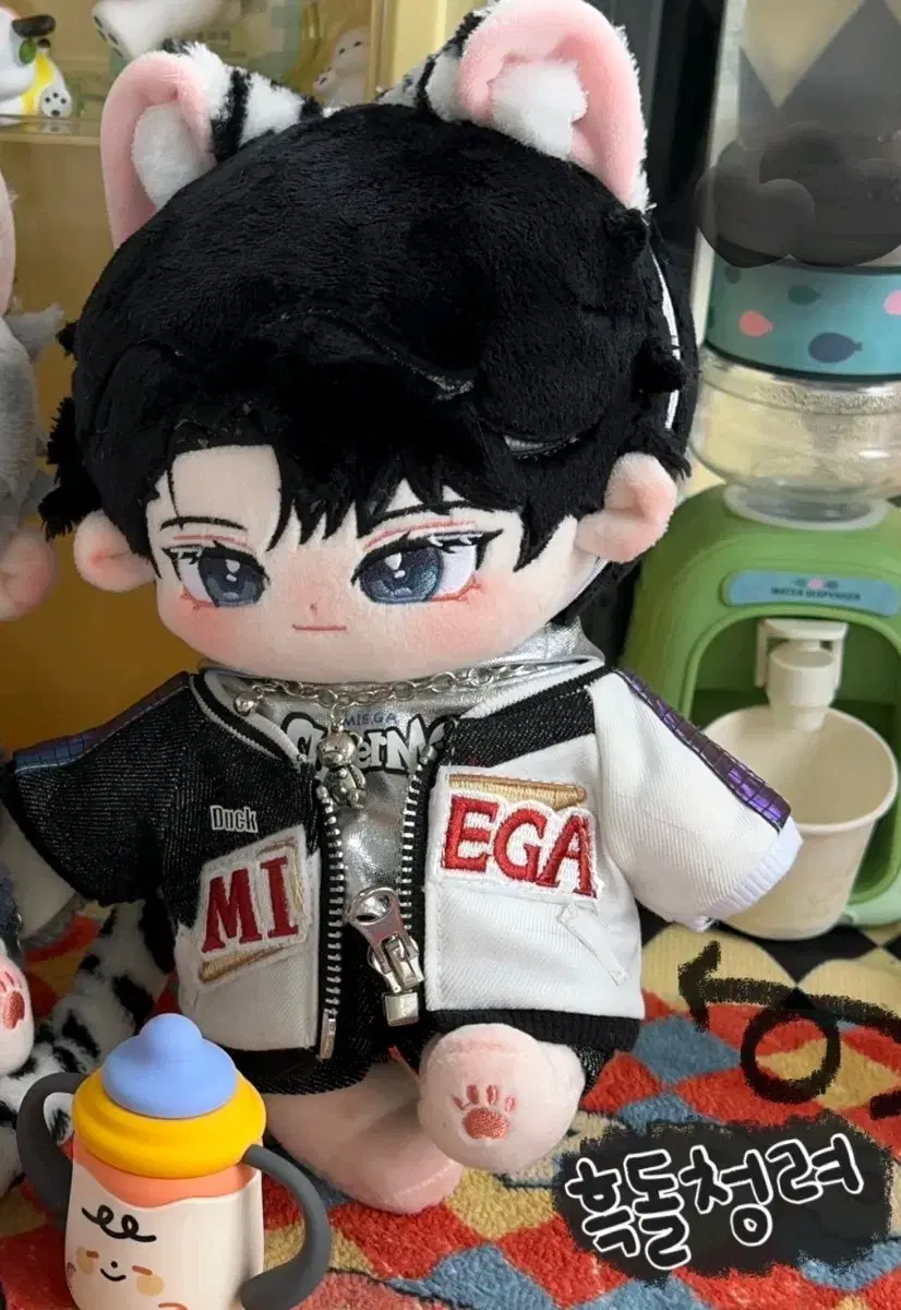 Demon Juk Cheongryeul Attribute 20cm Somyi Doll Black Stone Cheongryeul wts Sells