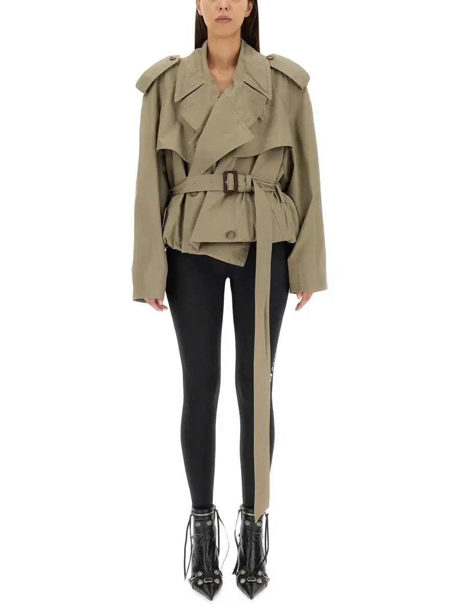 Balenciaga Folded trench