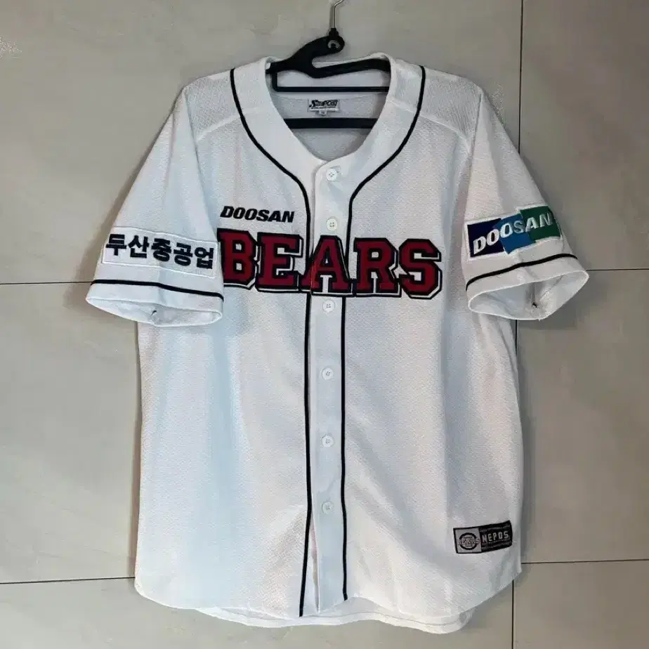 두산베어스 노마킹 유니폼 (95 size)