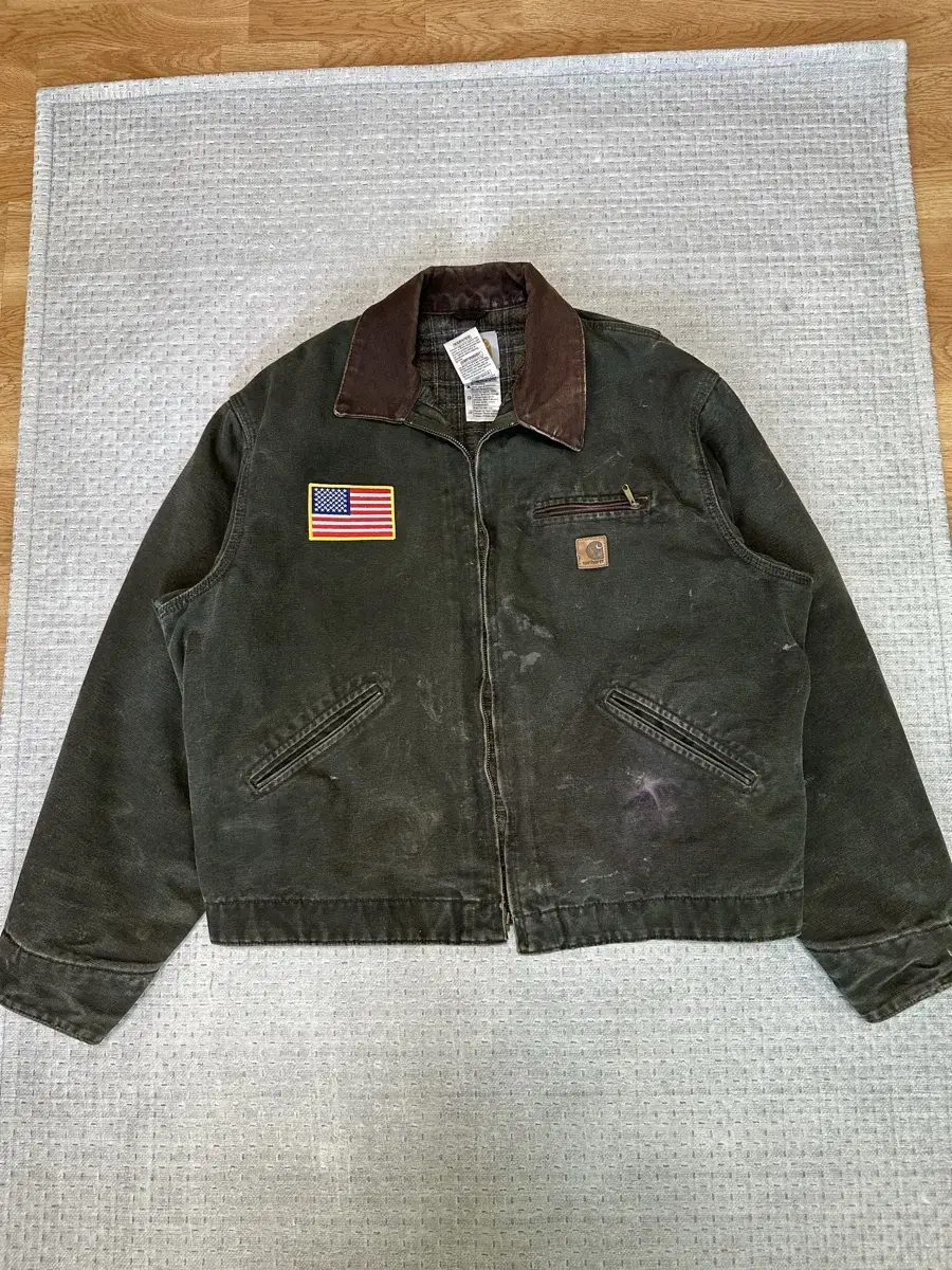 [XL] Calhart Detroit Jacket J97 Moss