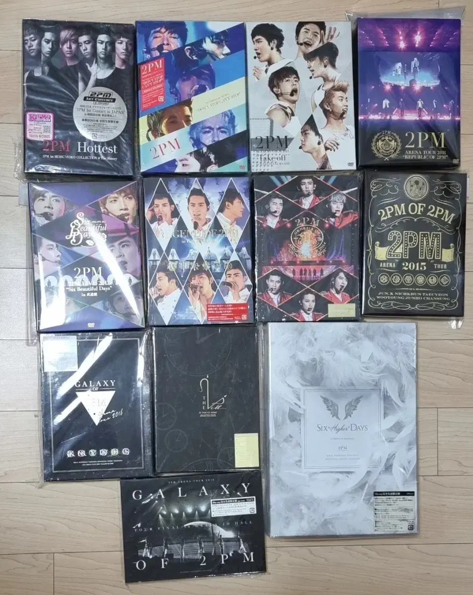 [급처분/단하루] 2PM 일본 콘서트 DVD/Blu-ray 리미티드 드볼