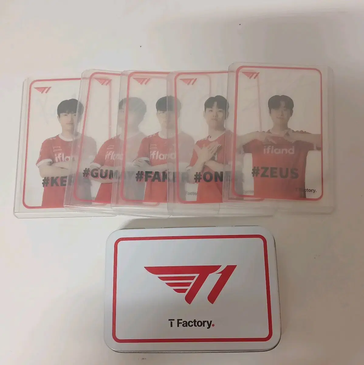 T1 T1 TeeOne Tea Factory photocard wts