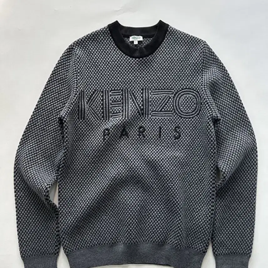 [S] KENZO 겐조 라운드 울 니트