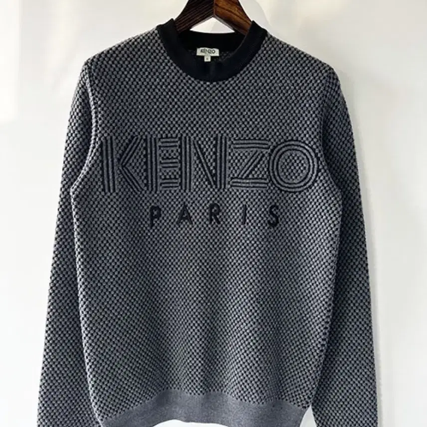 [S] KENZO 겐조 라운드 울 니트