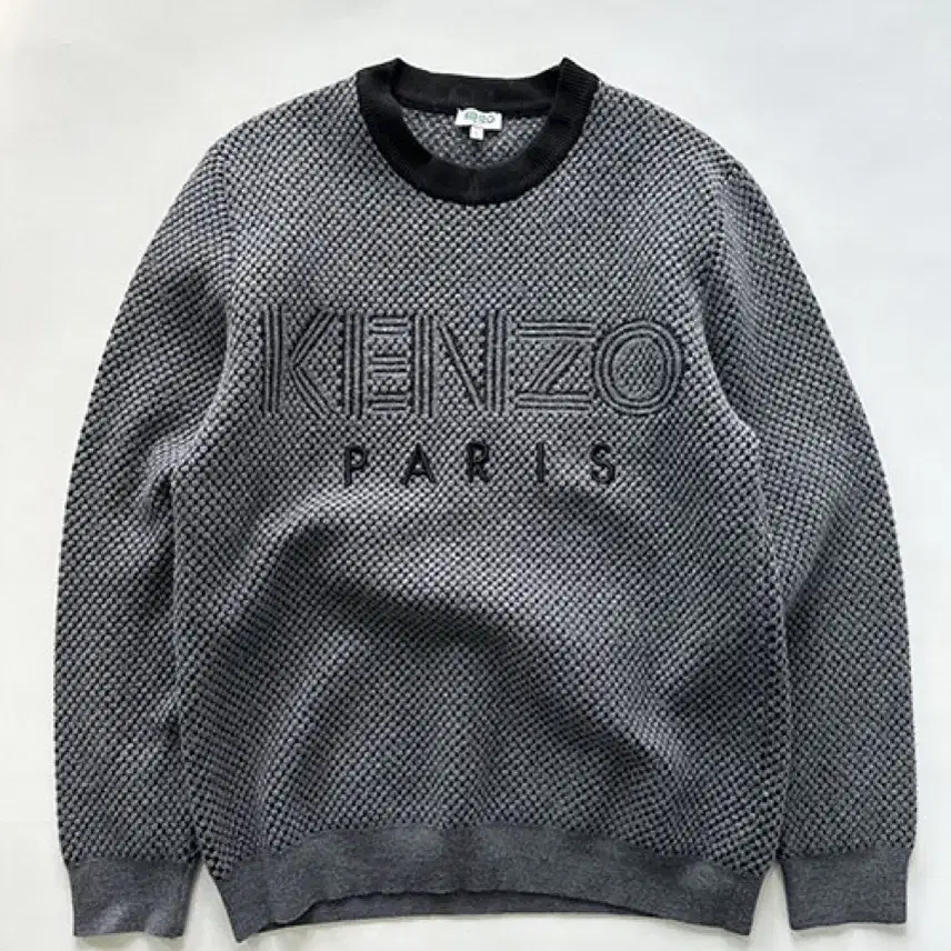 [L] KENZO 겐조 라운드 울 니트