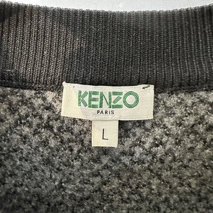 [L] KENZO 겐조 라운드 울 니트