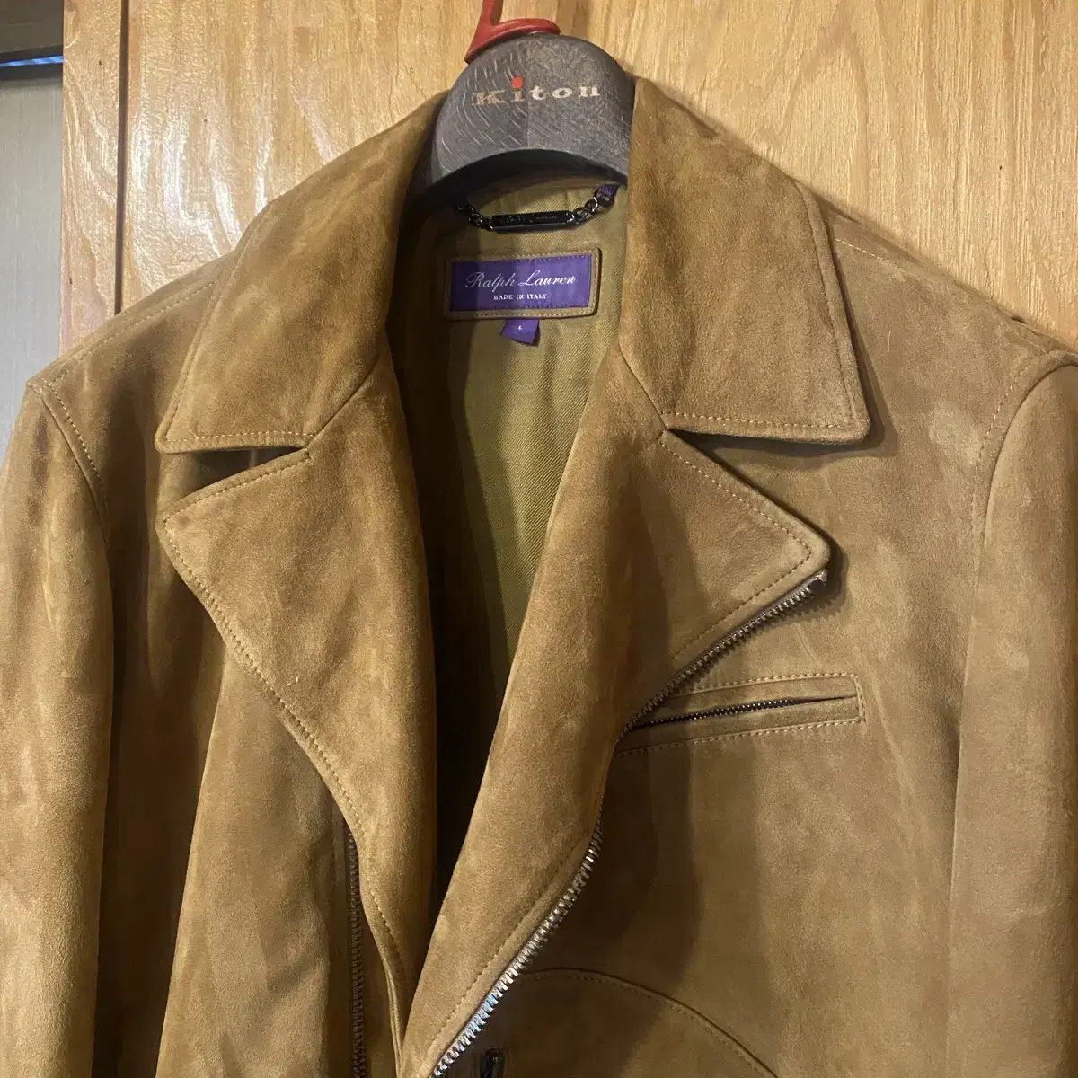 Ralph Lauren Perla Belle Clive Suede Jacket sell.