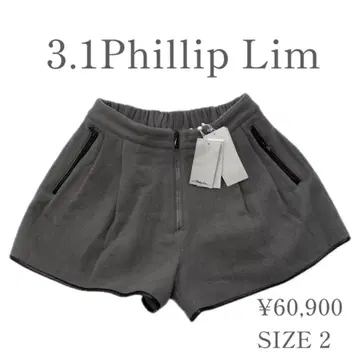 미사용 3.1 Phillip Lim 필립림 울 숏팬츠