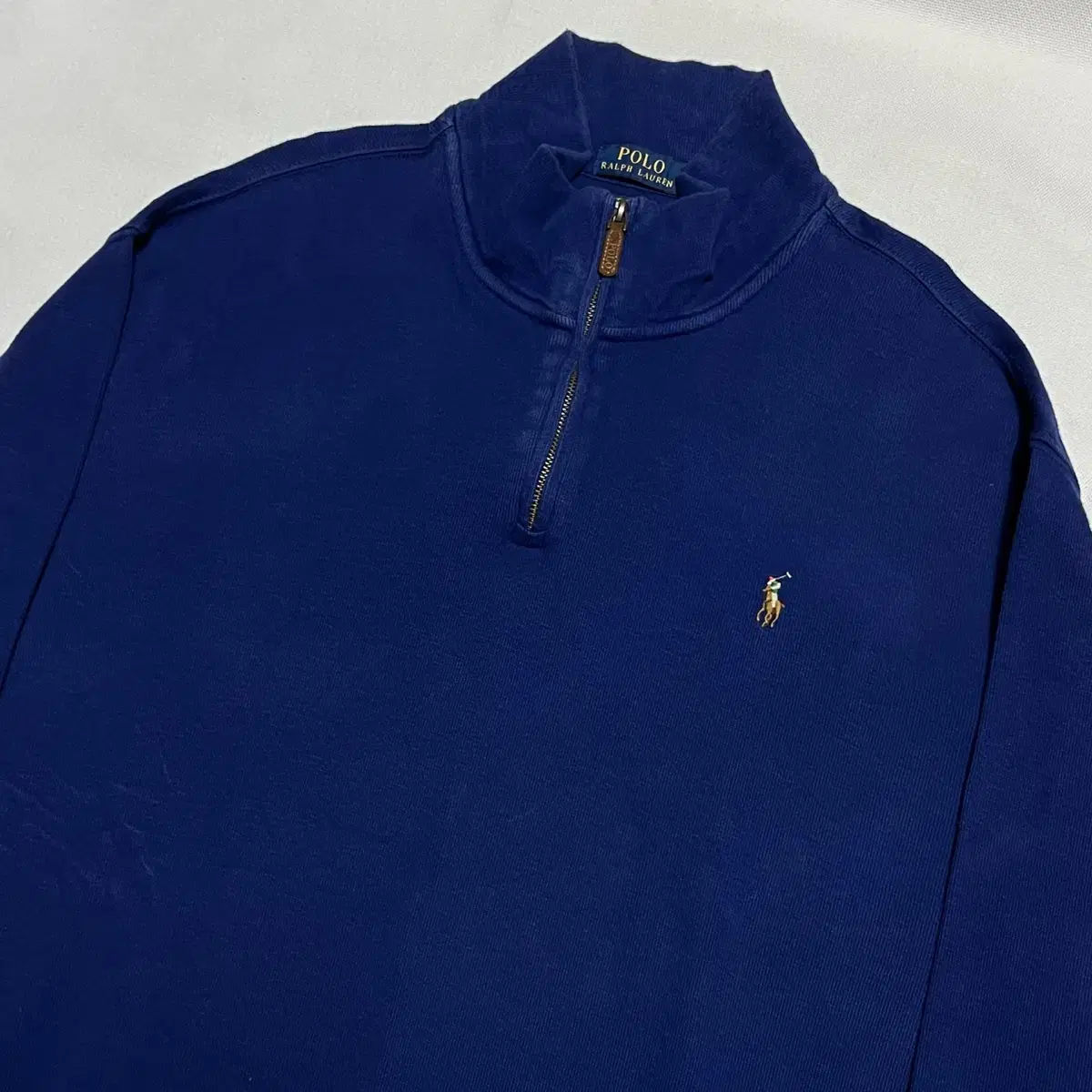 XXL Polo Ralph Lauren Navy Vahn-Zip Knit