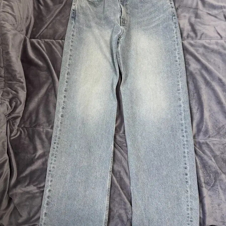 라벨아카이브 wide fit jeans vintage light blue