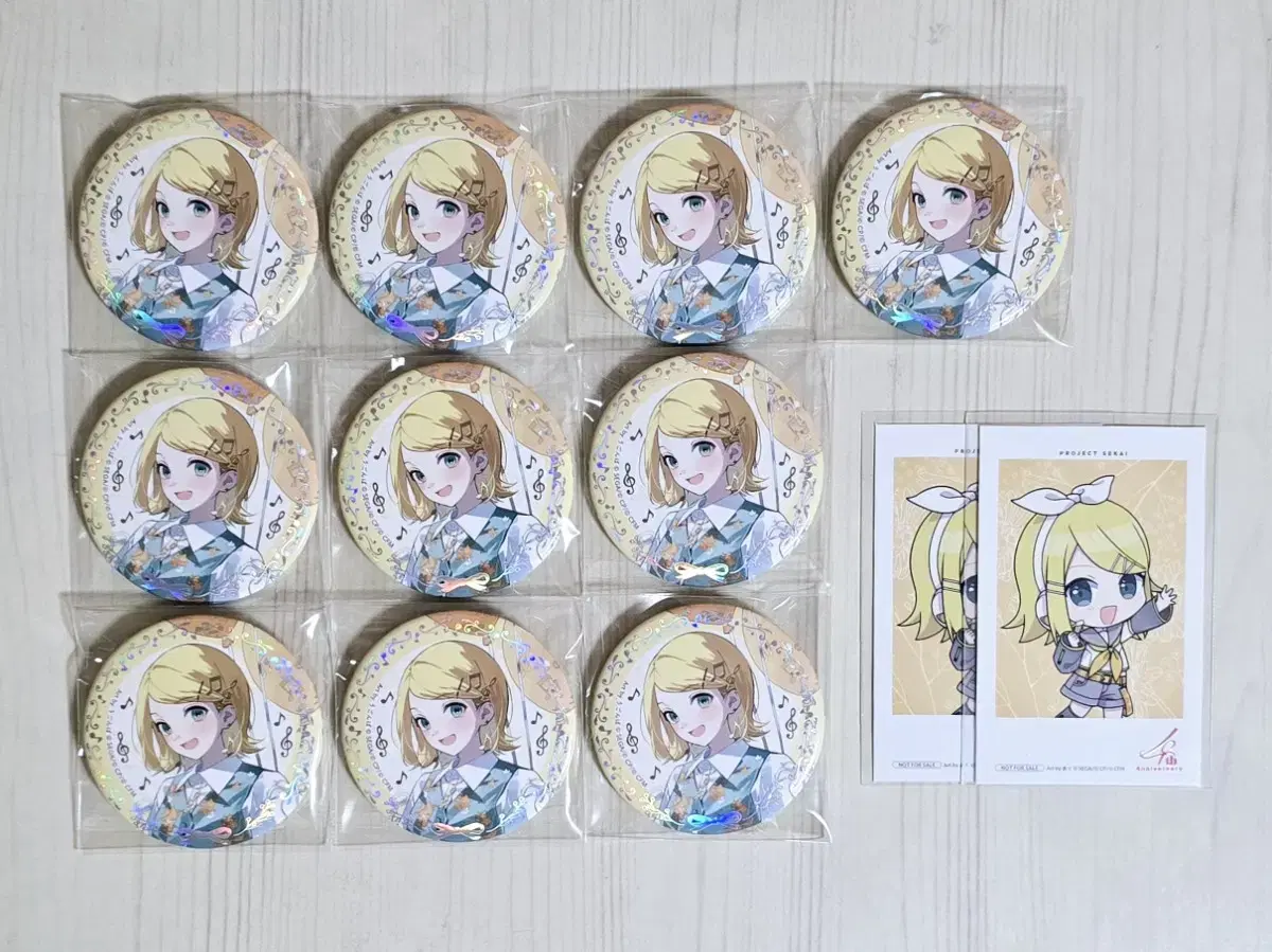 Psycheka Kagamine Rin 4th Anniversary Appreciation Festival Can Badge