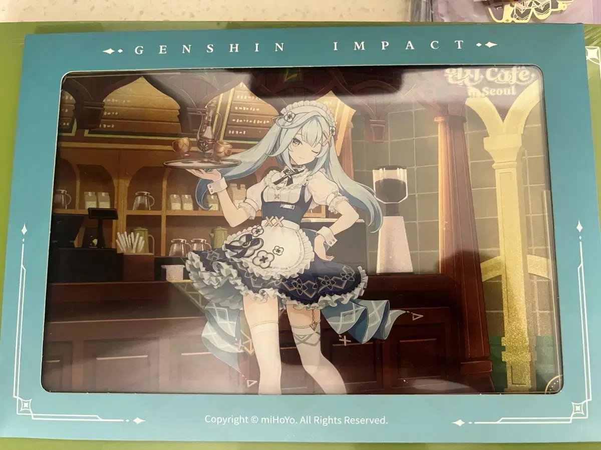 Genshin Impact Cafe Paruzan acrylic Colored paper (unsealed)