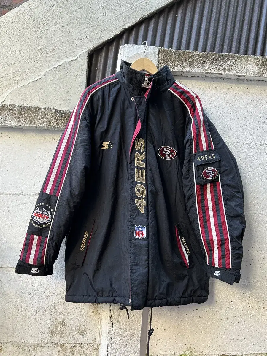 90s Starter x San Francisco NFL Proline Vintage Warm-Up Jumper