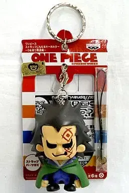 ONEPIECE Gacha Figures Collection X Fansonworks keyring Strap Monkey D Dragon